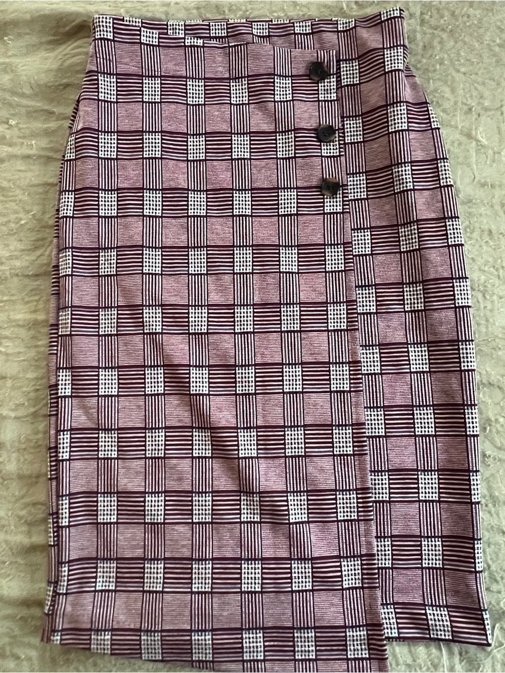 Sanctuary Women’s Sophisticated Plaid Pencil Skirt Size S Corporate Career
